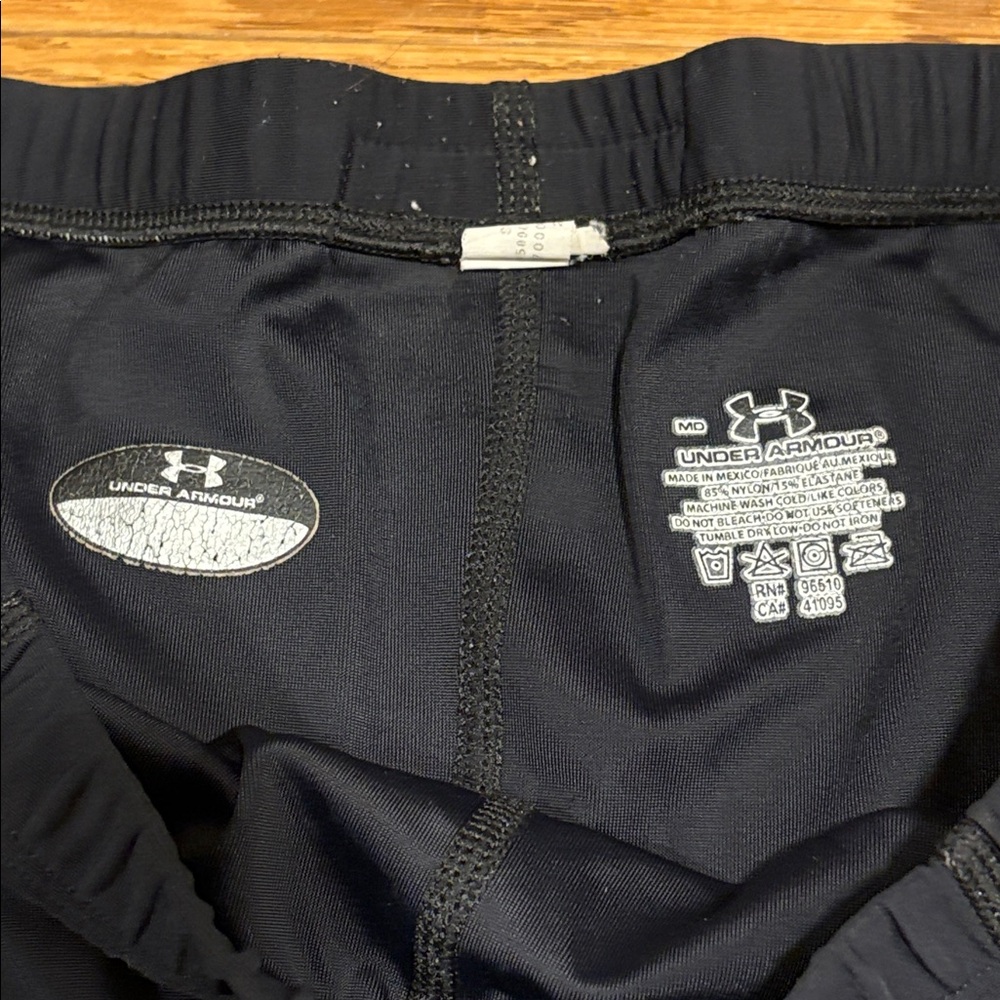Under Armour | Basic Black Compression Workout Bi… - image 4